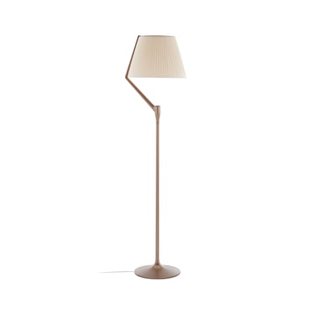 Lampadaire Angelo Stone LED  / H 173 cm - Tissu plisssé - Kartell