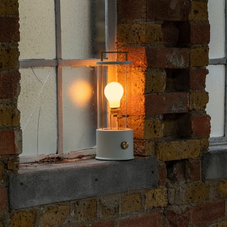 Lampe sans fil rechargeable The Muse 2.0 métal blanc / IP44 - TALA