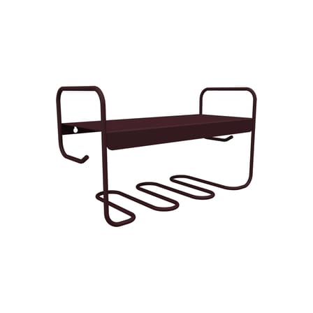 Mensola a muro Picolino metallo viola / L 52 x H 30 cm - Fermob