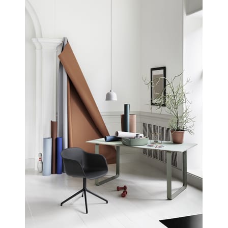 Panier Restore Tray tissu gris / 31 x 40 cm - Feutre recyclé - Muuto