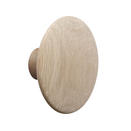 Patère The Dots Wood Medium / Bois - Ø 13 cm - Muuto