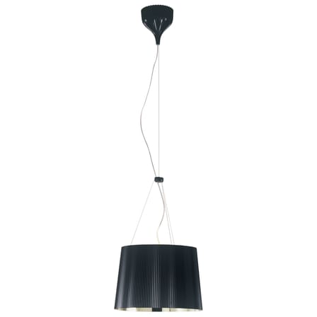 Suspension Gé Metallisé plastique noir or / Ø 37 cm - Matériau recyclé - Kartell