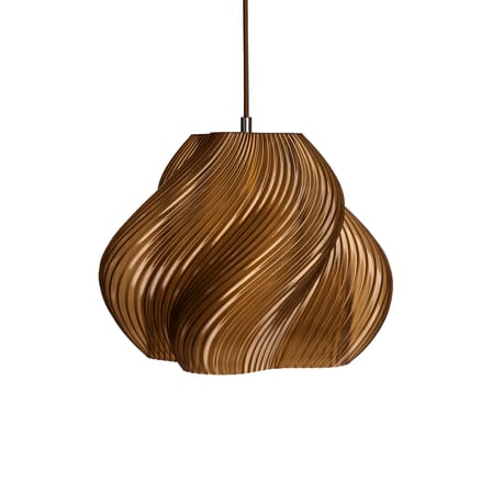 Suspension Soft Serve 02 marron / Ø 31 x H 25 cm - CRÈME ATELIER
