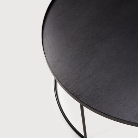 Table basse  bois noir / Ø 93 x H 38 cm - Ethnicraft