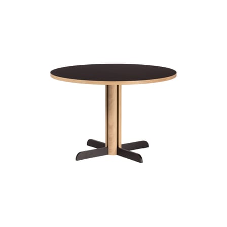 Table ronde Toucan bois noir / Ø 110 cm - KANN DESIGN