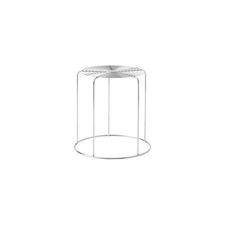 Tabouret empilable Wire VP11 métal / Verner Panton, 1981 - &tradition