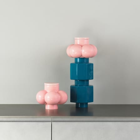 Vase Deko Object H5 céramique bleu - Normann Copenhagen