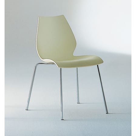 Chaise empilable Maui plastique gris - Kartell