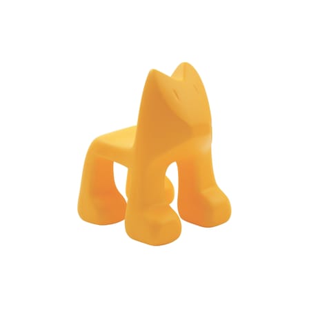 Chaise enfant Julian plastique jaune - Magis