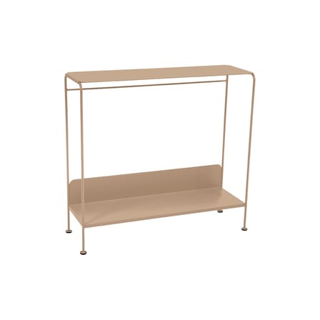 Console Picolino métal beige / L 93 x P 31 x H 85 cm - Fermob