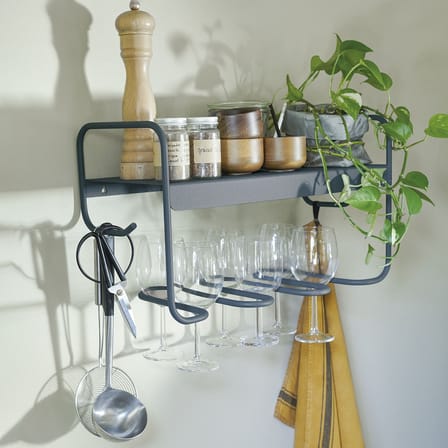 Etagère murale Picolino métal jaune / L 52 x H 30 cm - Fermob