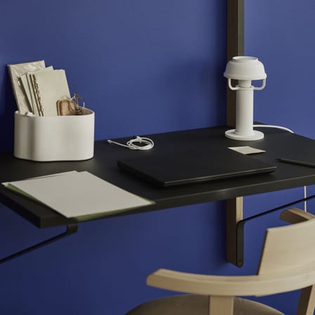Lampe de table Kori métal blanc - ARTEK