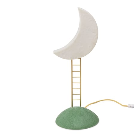 Lampe de table My Secret Place plastique vert blanc or / H 51cm - Seletti