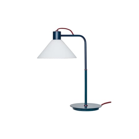 Lampe de table Spot verre bleu - HÜBSCH
