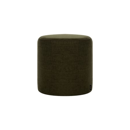 Pouf Folk Grand tessuto verde / Ø 40 x H 40 cm - NOO.MA