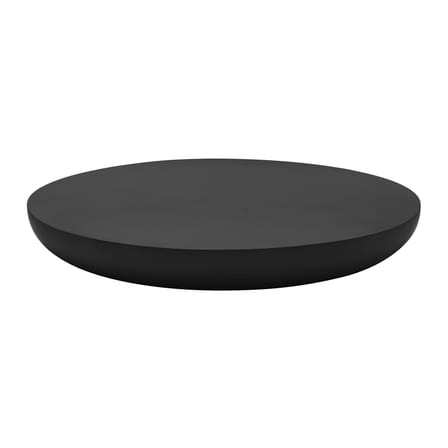 Table basse Olo Colours bois noir / Ø 100 x H 15 cm - Mogg