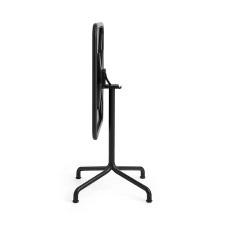 Table rectangulaire Deville métal noir / 60 x 70 cm - Hay