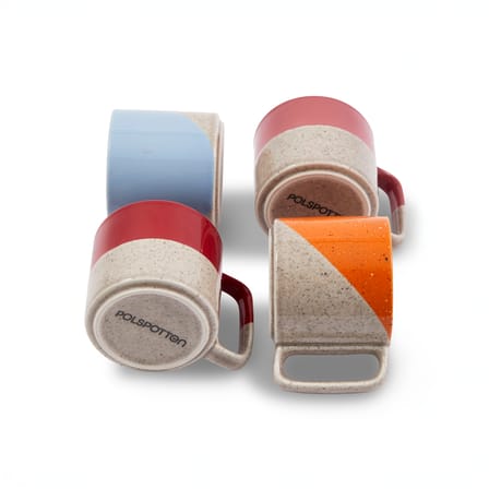 Tasse / Set 4 tasses empilables - 320 ml - Pols Potten