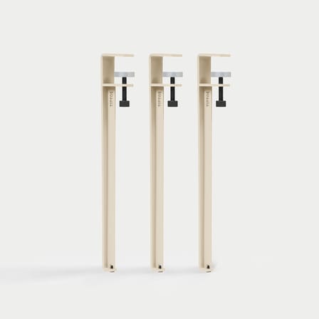 Tavolino Vague by Uchronia legno naturale / Ø 80 x H 43 cm - Rovere massello - TIPTOE