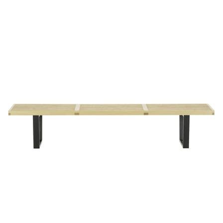 Banc Nelson Bench bois naturel / L 184 cm - By George Nelson, 1946 - Vitra