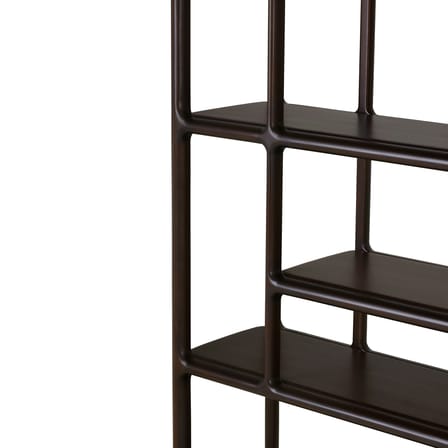 Bibliothèque Eda bois marron / L 181 x H 188 cm - Ethnicraft