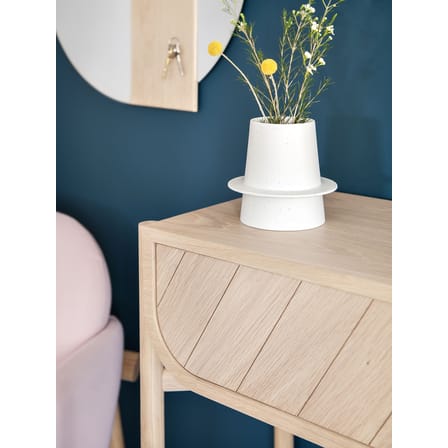 Console Marius bois naturel / Avec tiroir - L 100 cm - Hartô