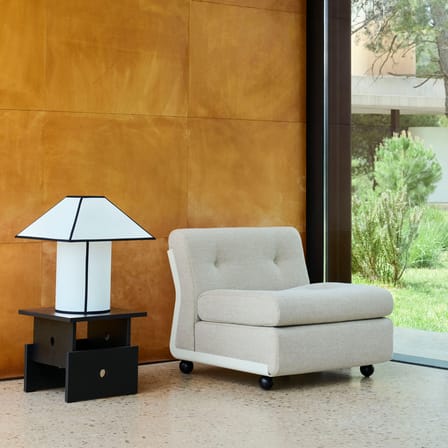 Fauteuil rembourré Amanta / Réédition 1966, Mario Bellini - Hay