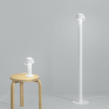 Kori Floor lamp metal white - ARTEK