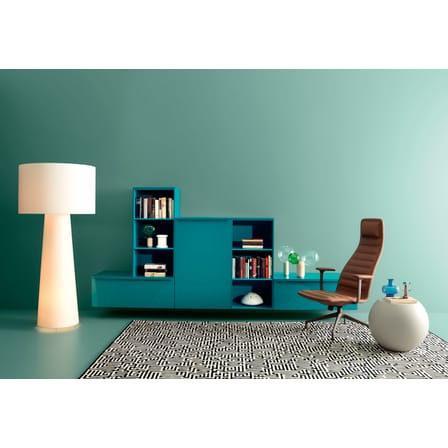 Lampadaire Big Shadow tissu blanc / Ø 75 x H 160,5 cm  / Marce Wanders, 1998 - Cappellini
