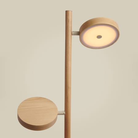 Lampadaire Okinawa LED / 2 diffuseurs orientables - GOOD&MOJO