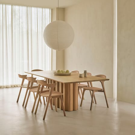 Sequence Rectangular table natural wood / 240 x 110 cm - 10 people - Ethnicraft