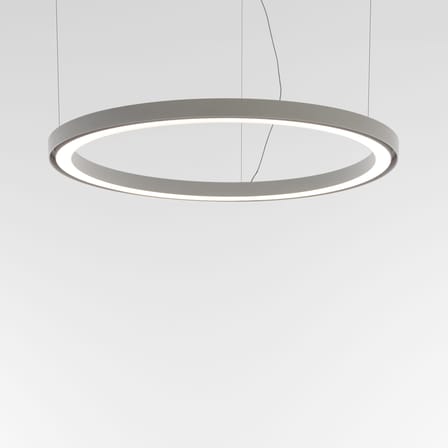 Suspension Ripple LED plastique blanc / Ø 90 cm - Bluetooth - Artemide