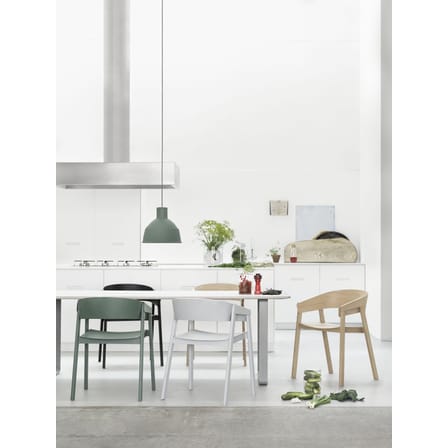 Suspension Unfold vert / Silicone - Ø 32,5 x H 29,5 cm - Muuto