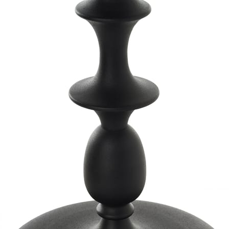 Table d'appoint Classic métal noir / Ø 46 x H55 cm - Fonte aluminium - POLSPOTTEN