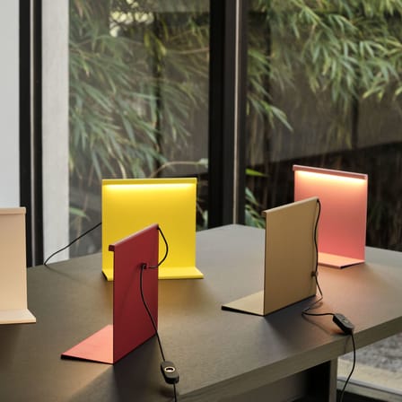 Tischleuchte LBM LED metall rosa / LED - L 22,5 x H 22 cm - Hay