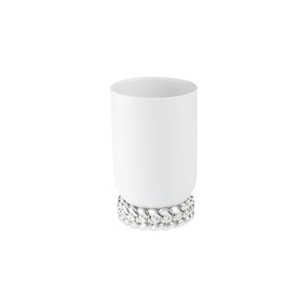 Vaso Babylone ceramica bianco / Modello piccolo - Christofle