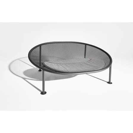 Armlehne  textil grau / Für Netorious 2-Sitzer-Sofa - Fatboy