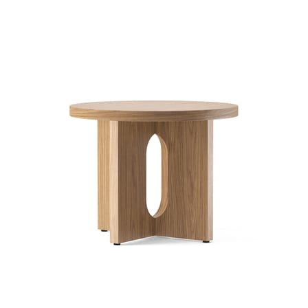 Beistelltisch Androgyne holz natur / Ø 50 x H 39 cm - Audo Copenhagen