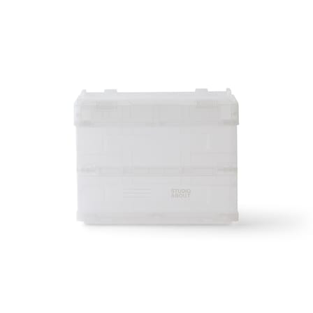 Boîte Blox Small plastique transparent / 36 x 26 x H 28,5 cm - STUDIO ABOUT