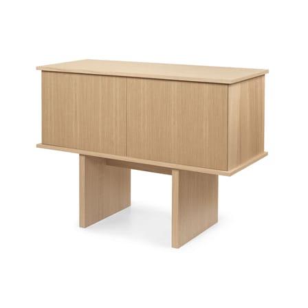 Buffet Stilt Single bois naturel / L 100 x H 72,5 cm - Ferm Living