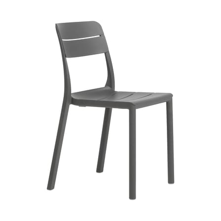 Chaise empilable Cassia Bistrot gris - NARDI