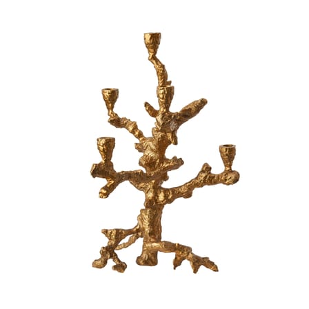 Chandelier Apple Tree métal or / Large - H 53 cm - Pols Potten