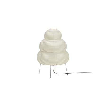 Lampe de table Akari 24N papier beige /Isamu Noguchi, 1951 - Ø 40 x H 58 cm - Vitra