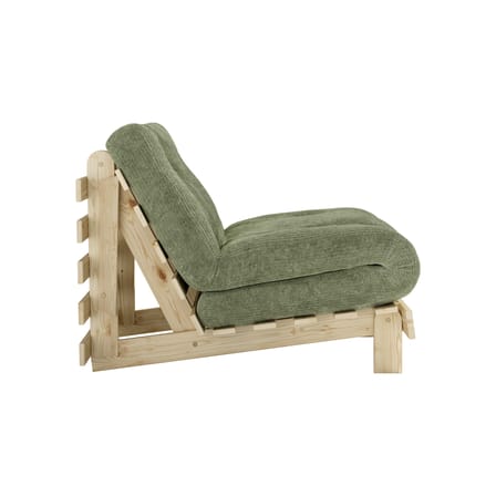 Fauteuil convertible Roots / Dormeuse & lit d'appoint - 3 positions / Structure pin clair - KARUP
