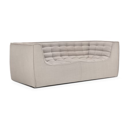 Canapé 2 places N701 tissu beige / L 205 cm - Ethnicraft