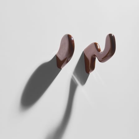 Set de 2 patères Klump céramique - Petite Friture