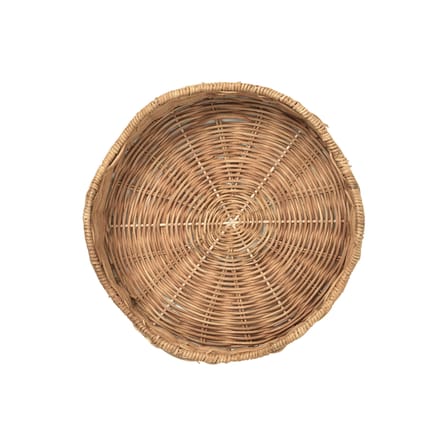 Panier Lola rotin / Plateau - Ø 30 cm - BROSTE COPENHAGEN