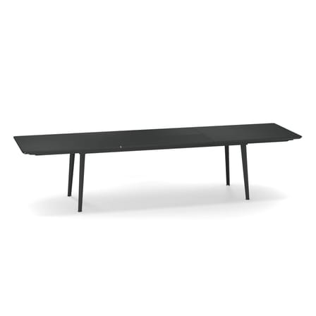 Tavolo con prolunga Plus4 metallo / Acciaio - 220 a 330 cm - Emu