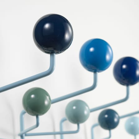 Portemanteau mural Hang it all bleu / Eames (1953) - Vitra