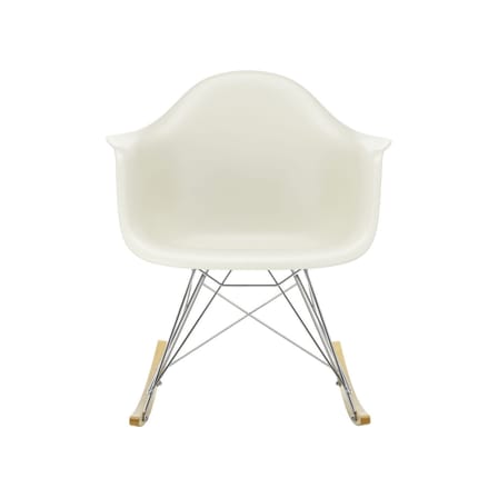 Rocking chair RE RAR - Eames Plastic Armchair plastique gris / (1950) - Recyclé - Vitra